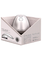 Freihand Saug & Vibrations Spielzeug Twitch - Silber