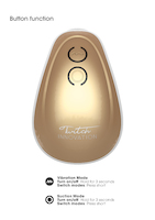 Freihand Saug & Vibrations Spielzeug Twitch - Gold 