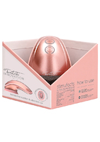 Freihand Saug & Vibrations Spielzeug Twitch - Rose Gold