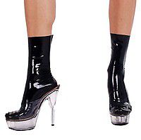 Latex-Socken