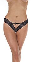 Romantischer Spitzenslip mit Schleife