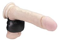 Hodenring Leder schwarz