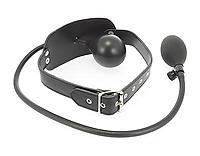 Knebel mit Handpumpe schwarz