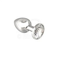 Buttplug mit Kristallstein XS kristall